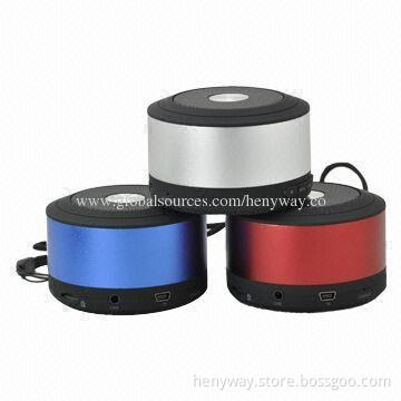 Mini Bluetooth Wireless TF + BT Stereo Sound Speakers with Lithium Battery or Adapter
